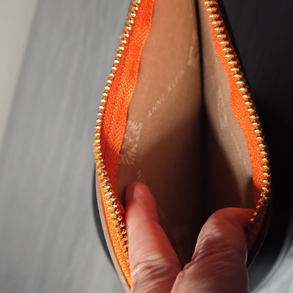 Anne Klein Vibrant Orange Wristlet - Picture 5 of 5